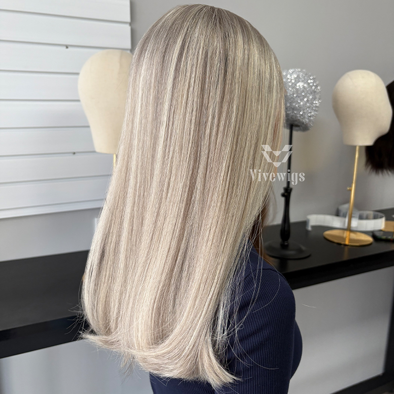 14 Inches Molly Color Lace Top Wig